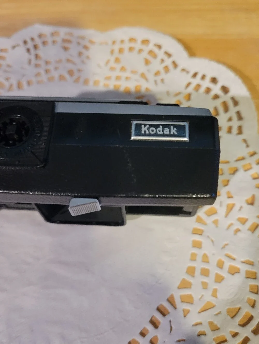 Kodak Instamatic X-30 Camera - Black, Silver & Blue Accents